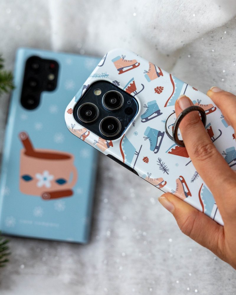 Telefon yüzüklü akıllı telefon kılıfları