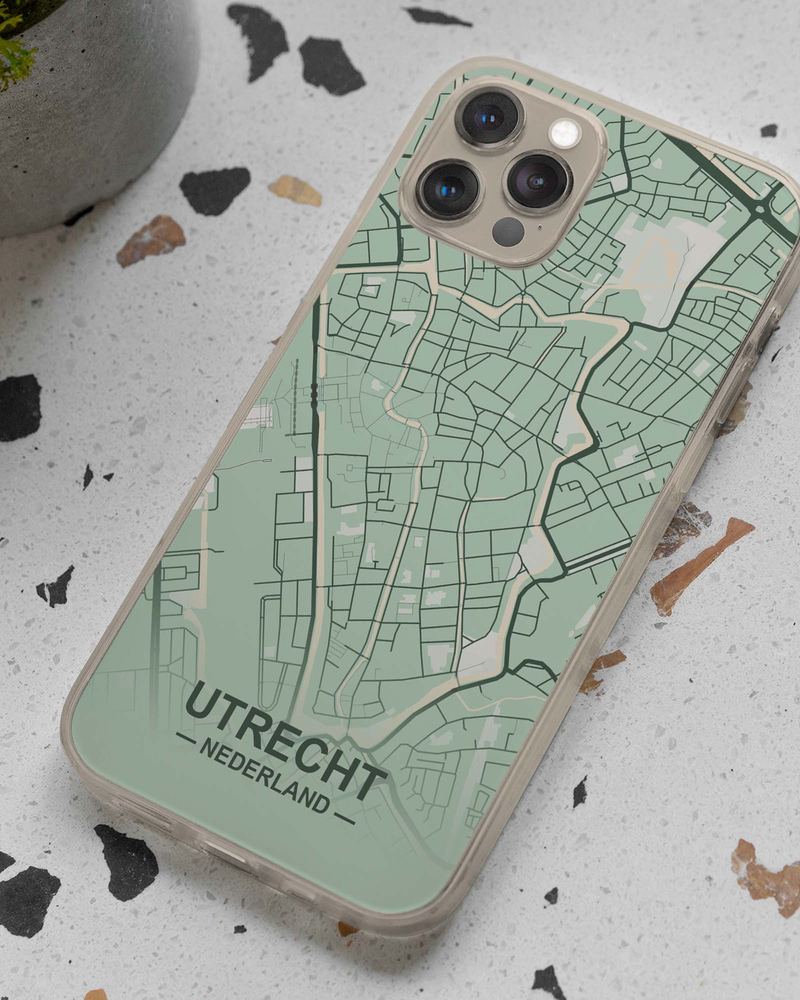 Şehir haritalı CityMarble™ telefon kılıfı